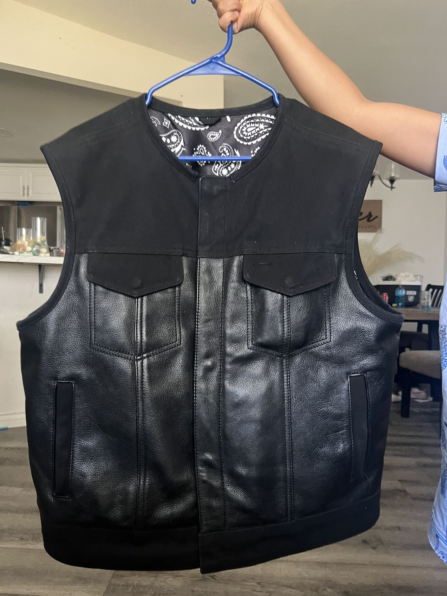 Leather Vest
