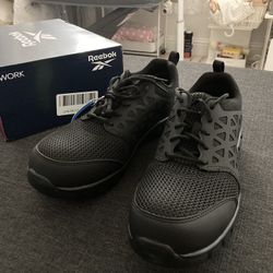 SUBLITE CUSHION WORK - RB039 Women's Athletic Work Shoe - Black