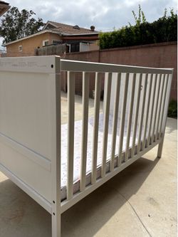 Ikea Crib + Matching Mattress