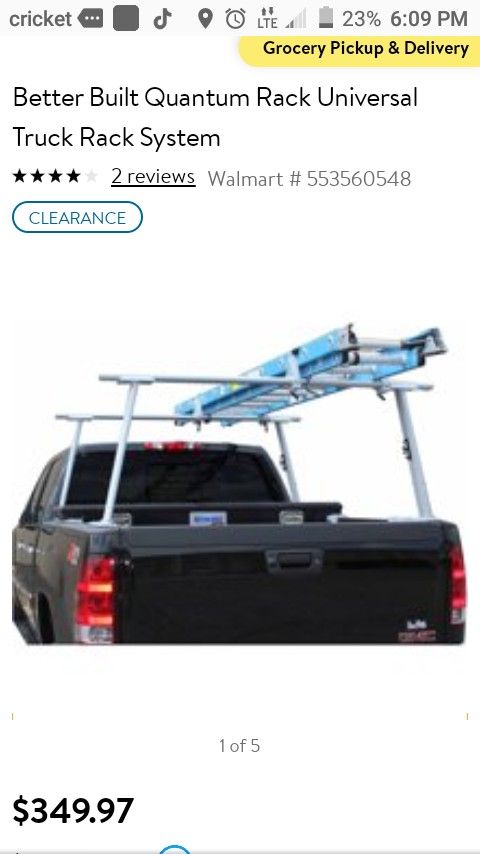 Truck ladder rack