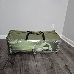 NorthPole 8-Piece Camping Set with Tent, Sleeping Bags & Gear