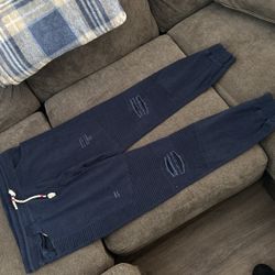 Blue Joggers. 