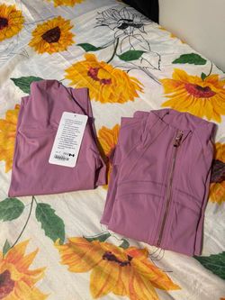 Lululemon Purple Athletic Set Size 2