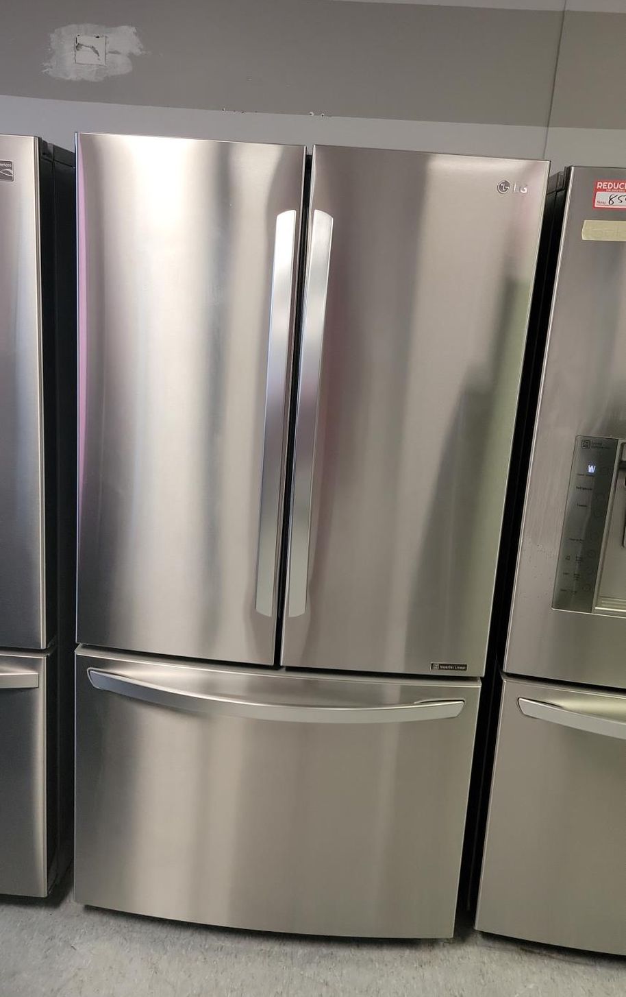 LG 3 Door Stainless Steel Refrigerator Fridge