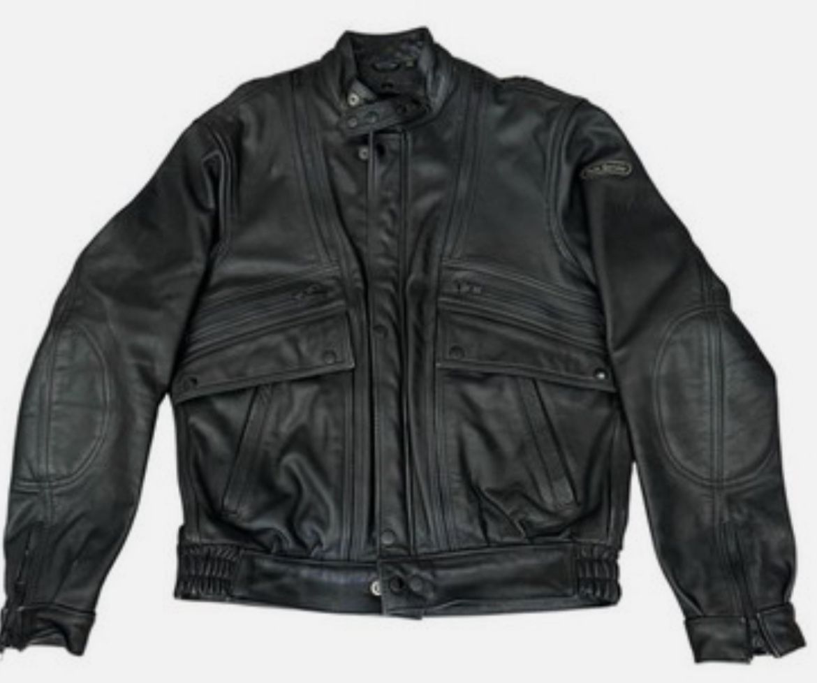 Hein Gericke Motorcycle Leather Jacket Vintage ‘80s