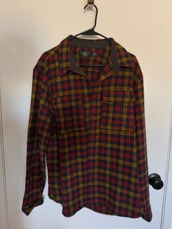 RRL 100% Wool Flannel Size Large (Granada hills)