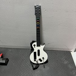 Nintendo Wii Video Game Guitar Hero Guitar Controller