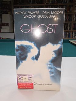 Ghost (VHS, 1991) - Patrick Swayze, Demi Moore, Whoopi Goldberg - New & Sealed!