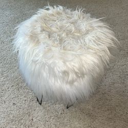 Small Furry Stool