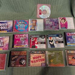 Karaoke music CD's