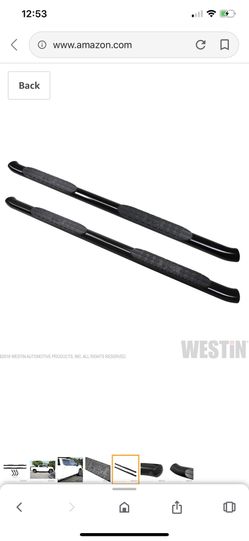 Westin Pro Traxx 4 Oval Nerf Step Bars | 2019-2020 Silverado/Sierra 1500 Double Limited)