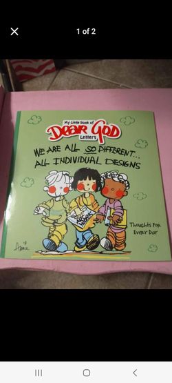My Little Book of Dear God Letters: We Are All So Different... All Individual Designs