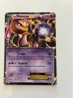Pokemon Card Mewtwo EX BW45