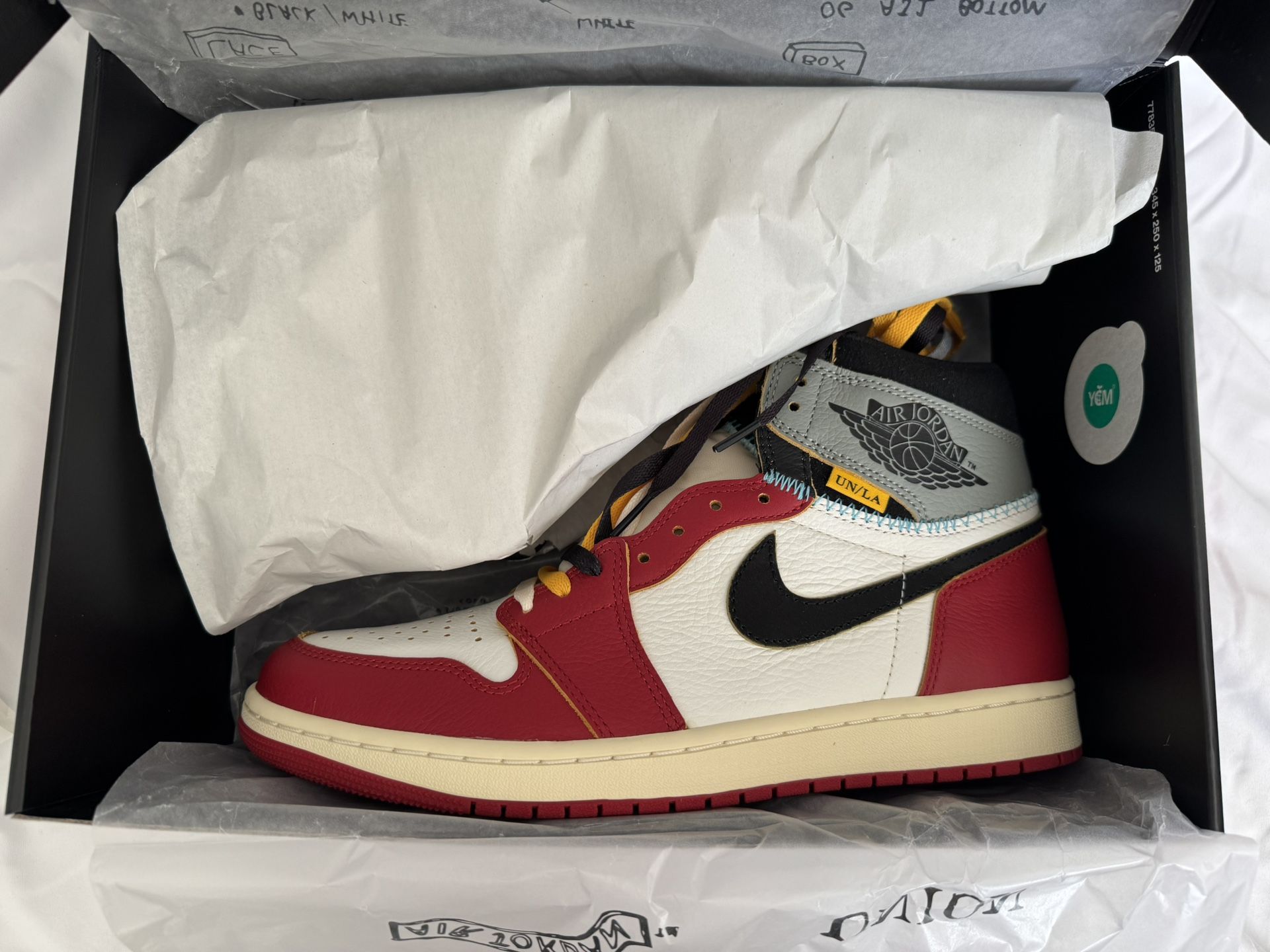 Jordan 1 Retro Union Chicago Shadow