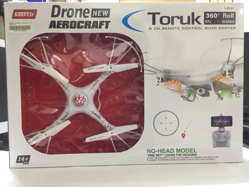 Aerocraft drone 6ch remote control quadcopter deals