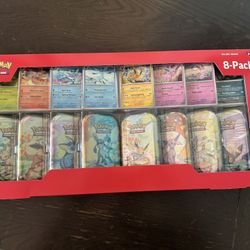 Costco Pokemon Prismatic Evolution 8 Tins! 