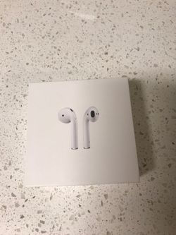 Month old Apple AirPods. Kept in awesome condition.