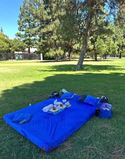 Memory Foam Camping Mattress, 3 Inch Camping Sleeping Pad