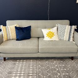 Modern Loveseat Sofa - Like New