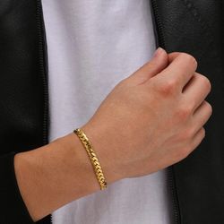 Men's Gold Bracelet