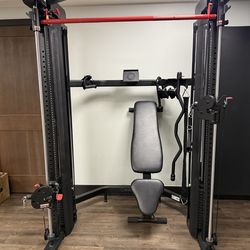 Inspire SF3 Smith Functional Trainer with Folding Bench