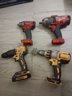 Cordless impacts/ drills