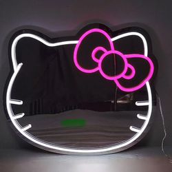 Hello Kitty Neon Light Mirror