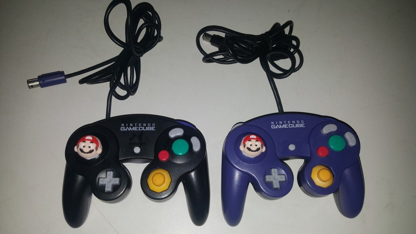 Twin GameCube controllers