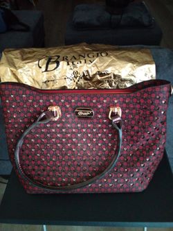 Brangio Womans Purse With Matching Wallet
