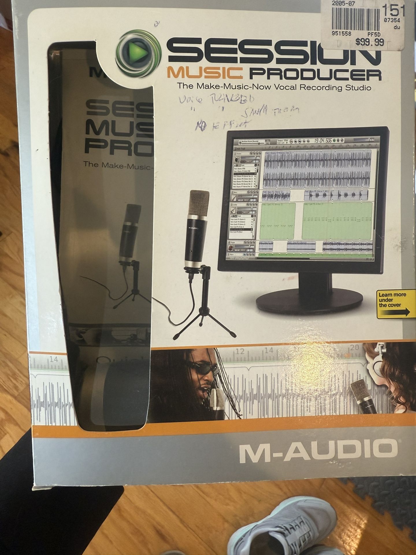 Session Music Producer Professional Mic And Software