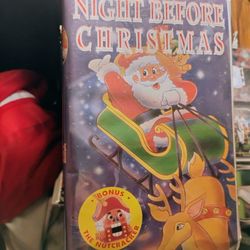 Night B4 Christmas VHS 