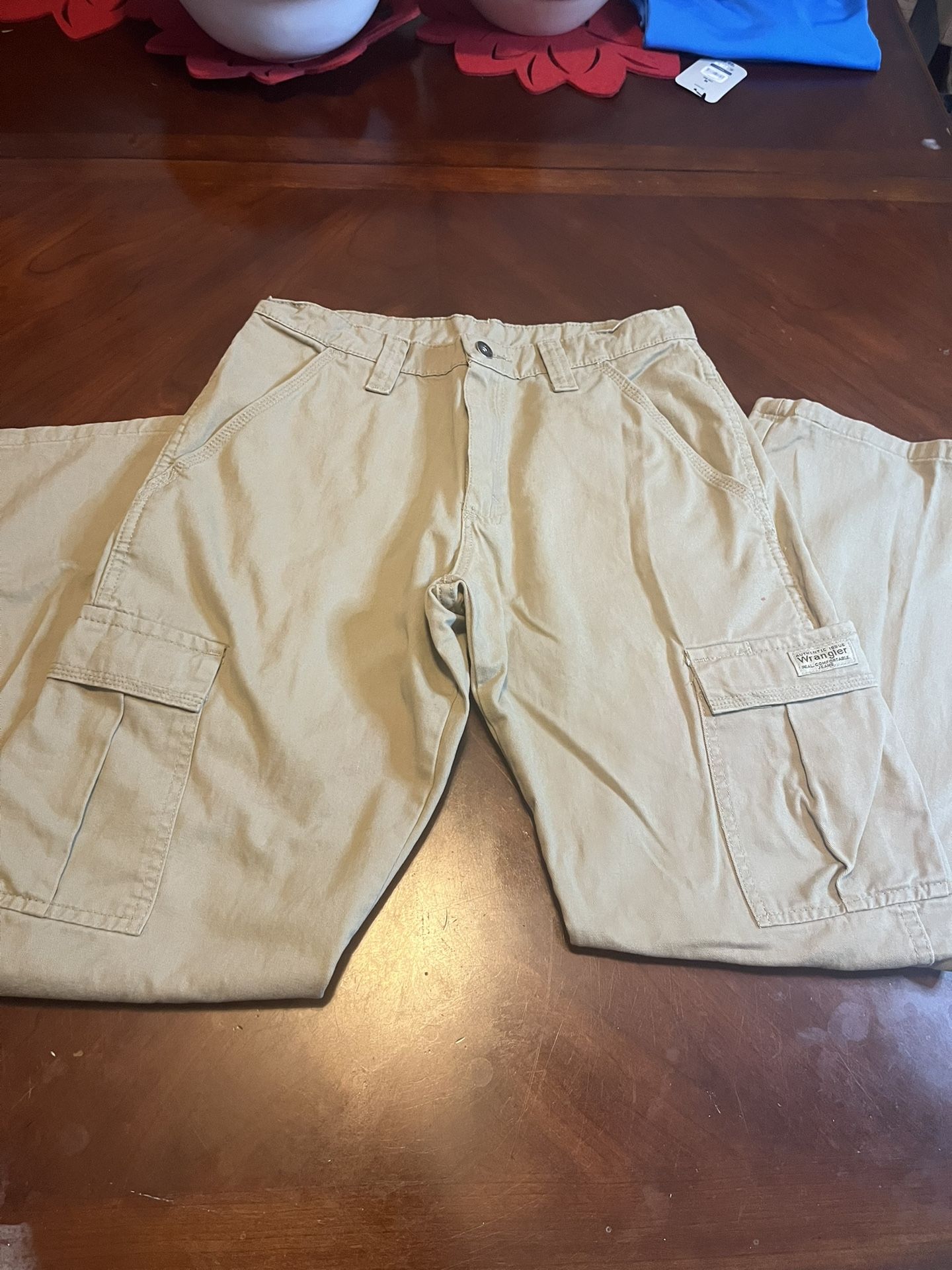 Wrangler Cargo Pants Mean Size 30 30