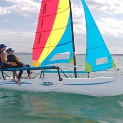 Hobie ‘Getaway ‘ 17’ Catamaran Sailboat Ready for Fun !  Ex. Cond. Was $ 7,500