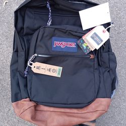 NEW Jansport Black XL Backpack BACK2SCHOOL