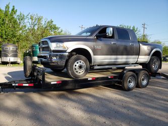 20' Truck and Heavy Equipment Hauler with Ramps