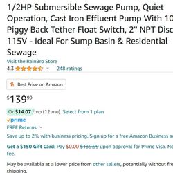 Bomba De agua Submarina