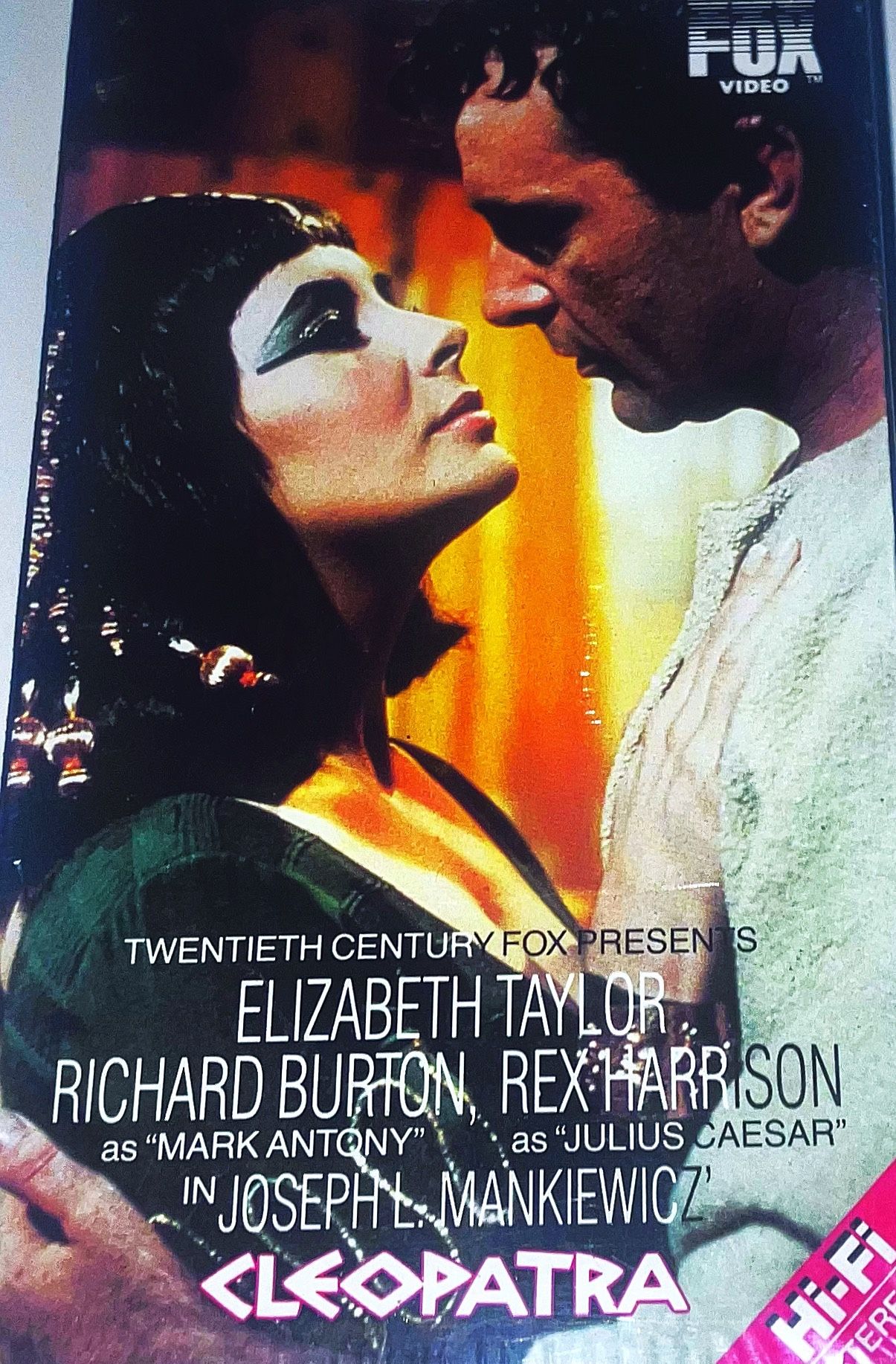 ORIGINAL MOVIE ~~ CLEOPATRA~~BRAND NEW SEALED VHS