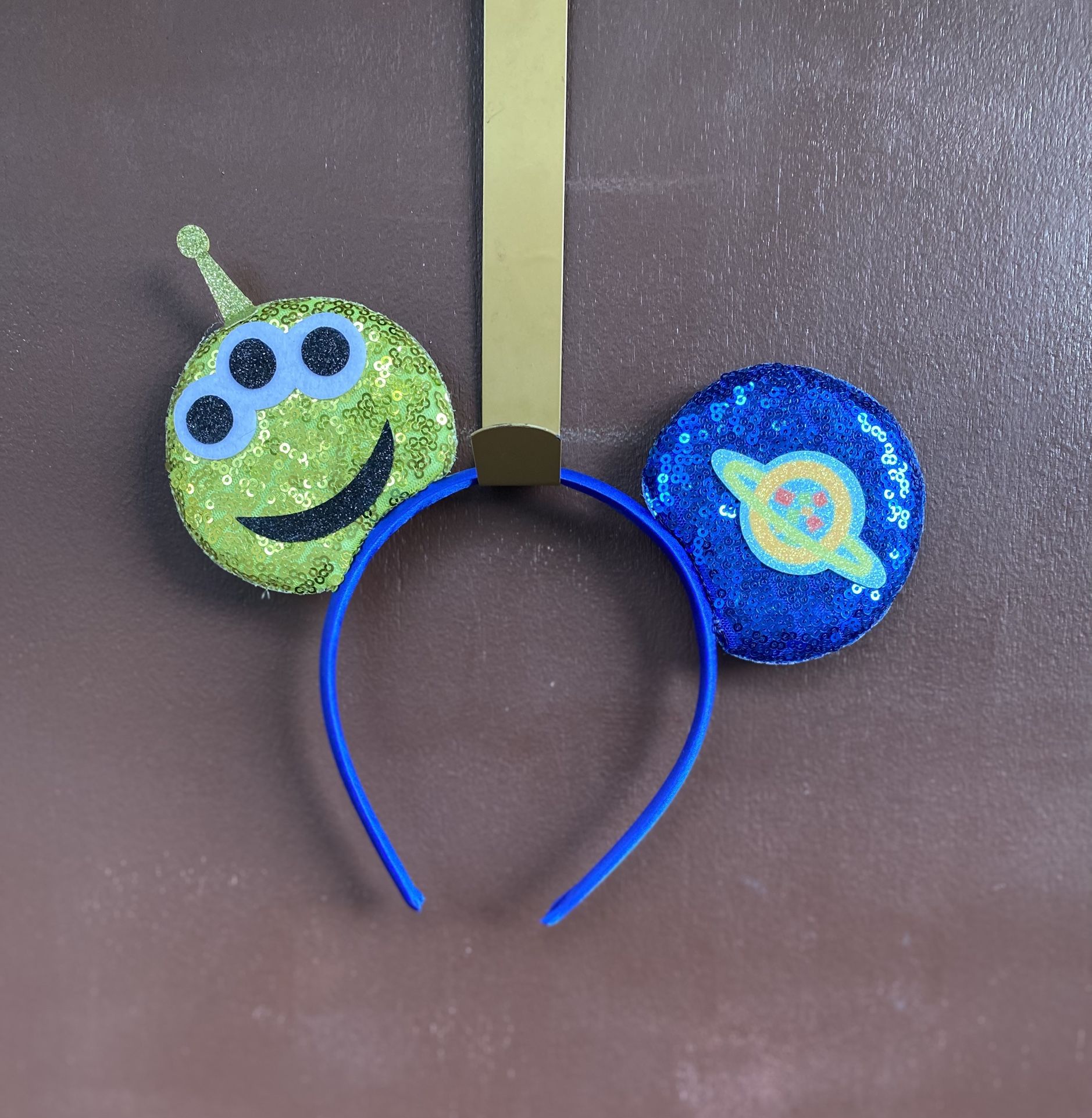 Halloween Toy Story Sequin Alien Headband 