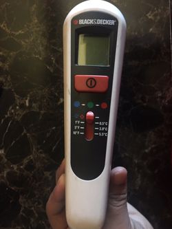 Thermometer infrared Black&Decker leak detection with color for cold and warm