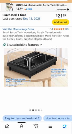Turtle tank