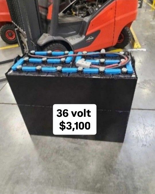 Battery,Forklift, Pallet Jack, Order Pickers