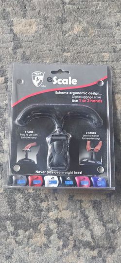 HEYS USA eScale Digital luggage scale - BLACK - BRAND NEW in Original Packaging!