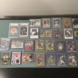 Sports Card Collection: All Autos, Slabs, Patches, Low # - Tom Brady & Luka Doncic rookie cards