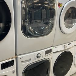LG Set Gas Dryer And Washer 