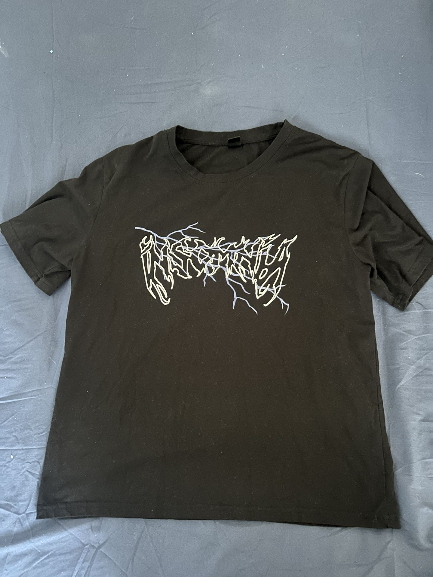 Black Graphic T Shirt Mens