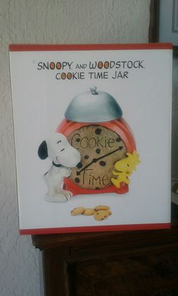 Snoopy Cookie jar BRAND NEW IN BOX see Ebay ad