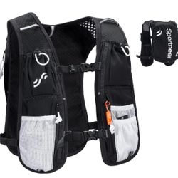 *NEW* Hydration Backpack Running Vest with Reflective Strips Lightweight Backpack 5L