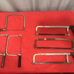 Hack Saw or Coping Saw. Coping Saw; Great for woodworking, carpentry, molding, trim. Hack Saw; great for cutting steel / metal Your choice $4.00 ea