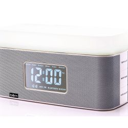 Sunrise Stereo Speaker Clock And Light. 