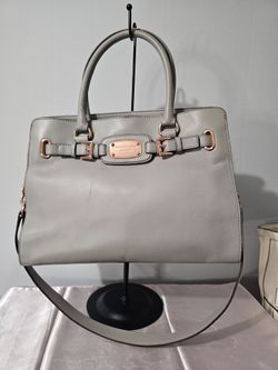 Michael Kors Gray Hamilton Satchel